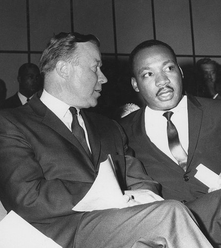Martin Luther King, Jr, and Walter Reuther